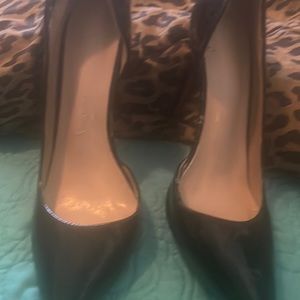 Louboutin Black heel shoes (As is).